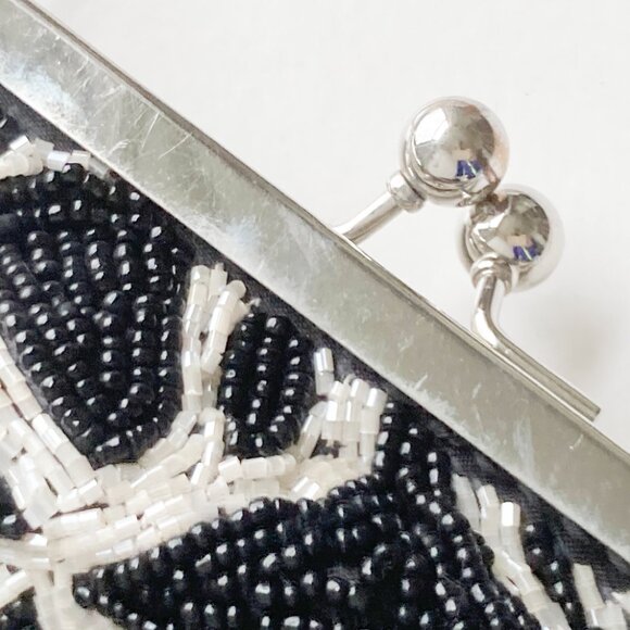 NINA Beaded Evening Bag with Chain Strap - Picture 8 of 8